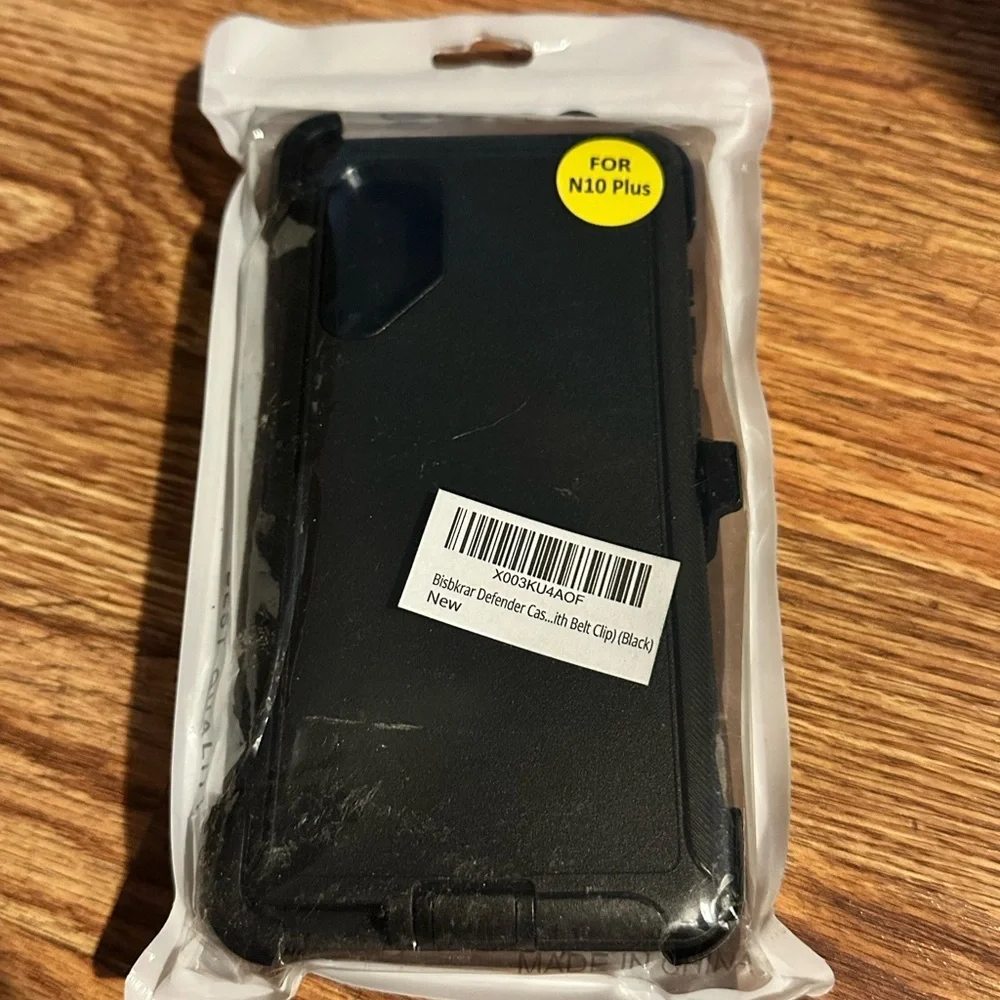 🆕 Bisbkrar Defender Case For Samsung Galaxy Note 10 Black